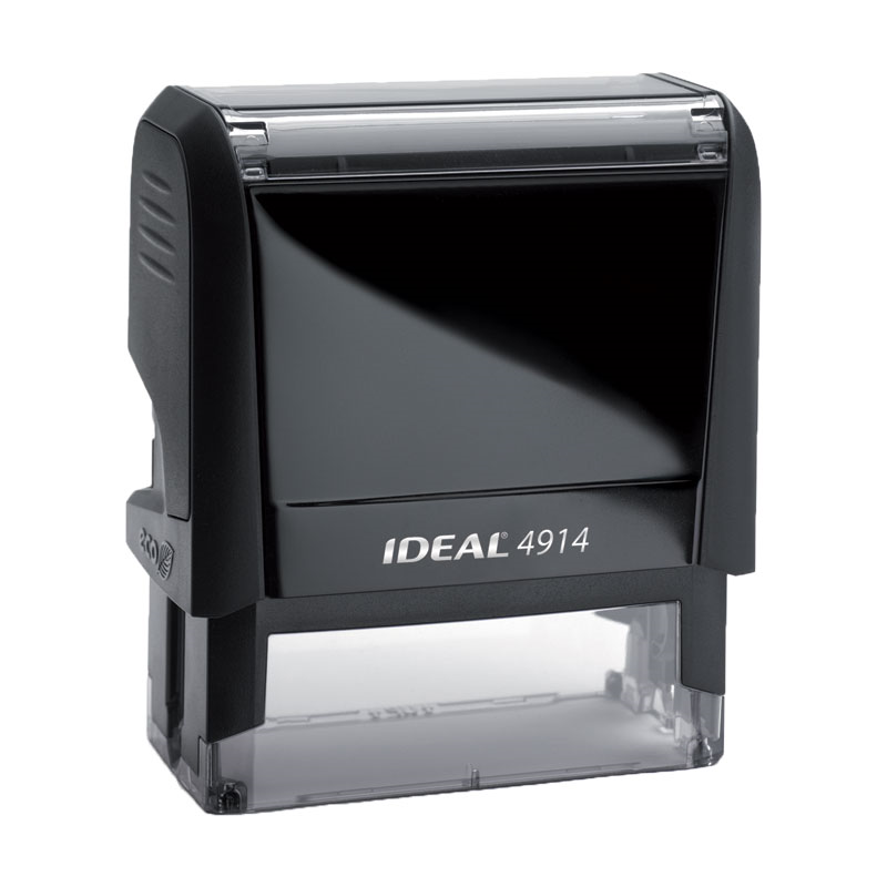 Ideal 4914 Rubber Stamp 1"x2-1/2"