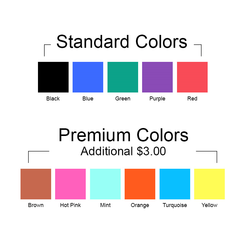 Ideal 4914 Rubber Stamp Ink Colors