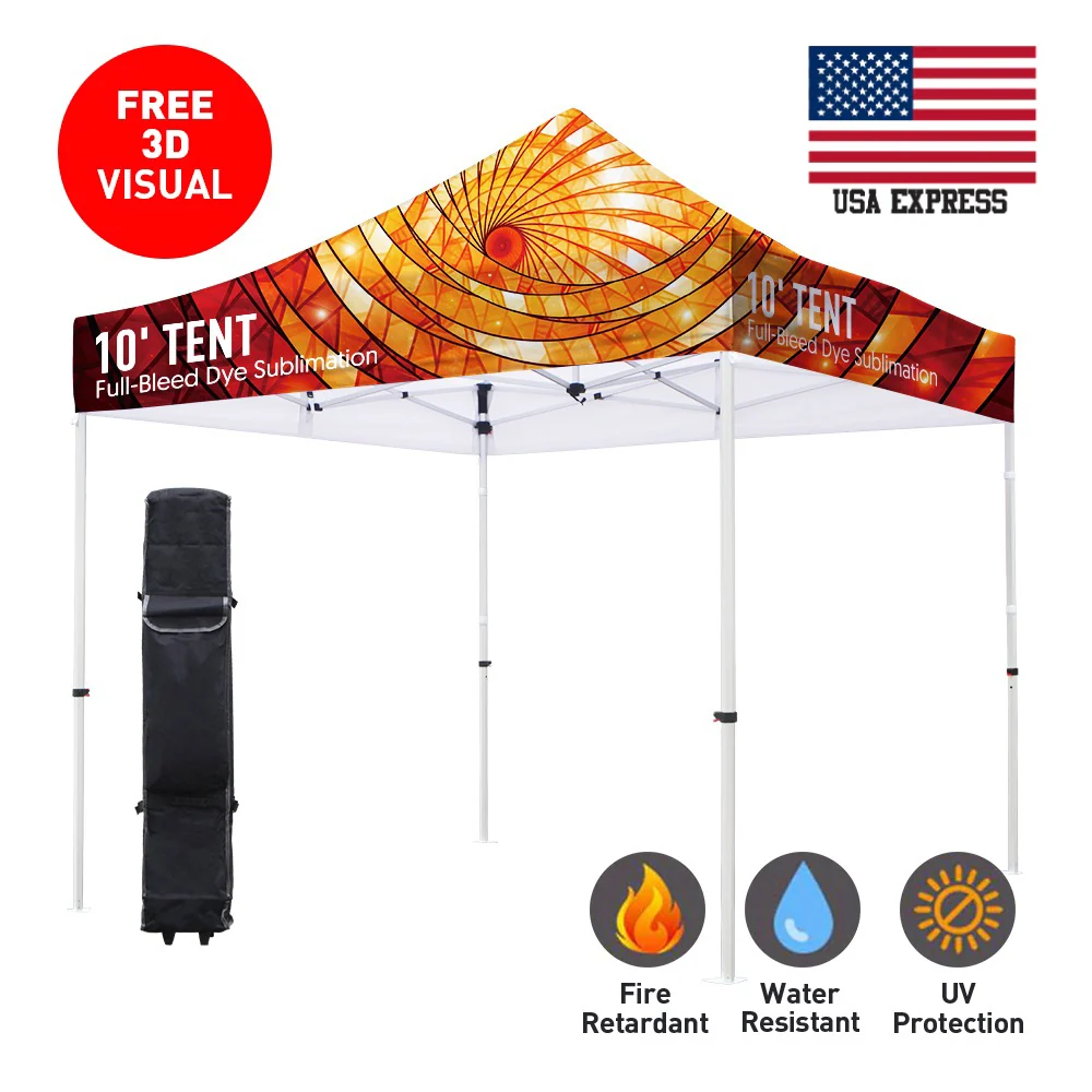 Premium Aluminum 10' x 10' Tent Kit