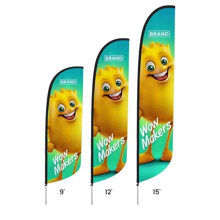 Premium Convex Feather Flag