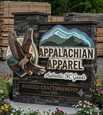 Business Monument Sign