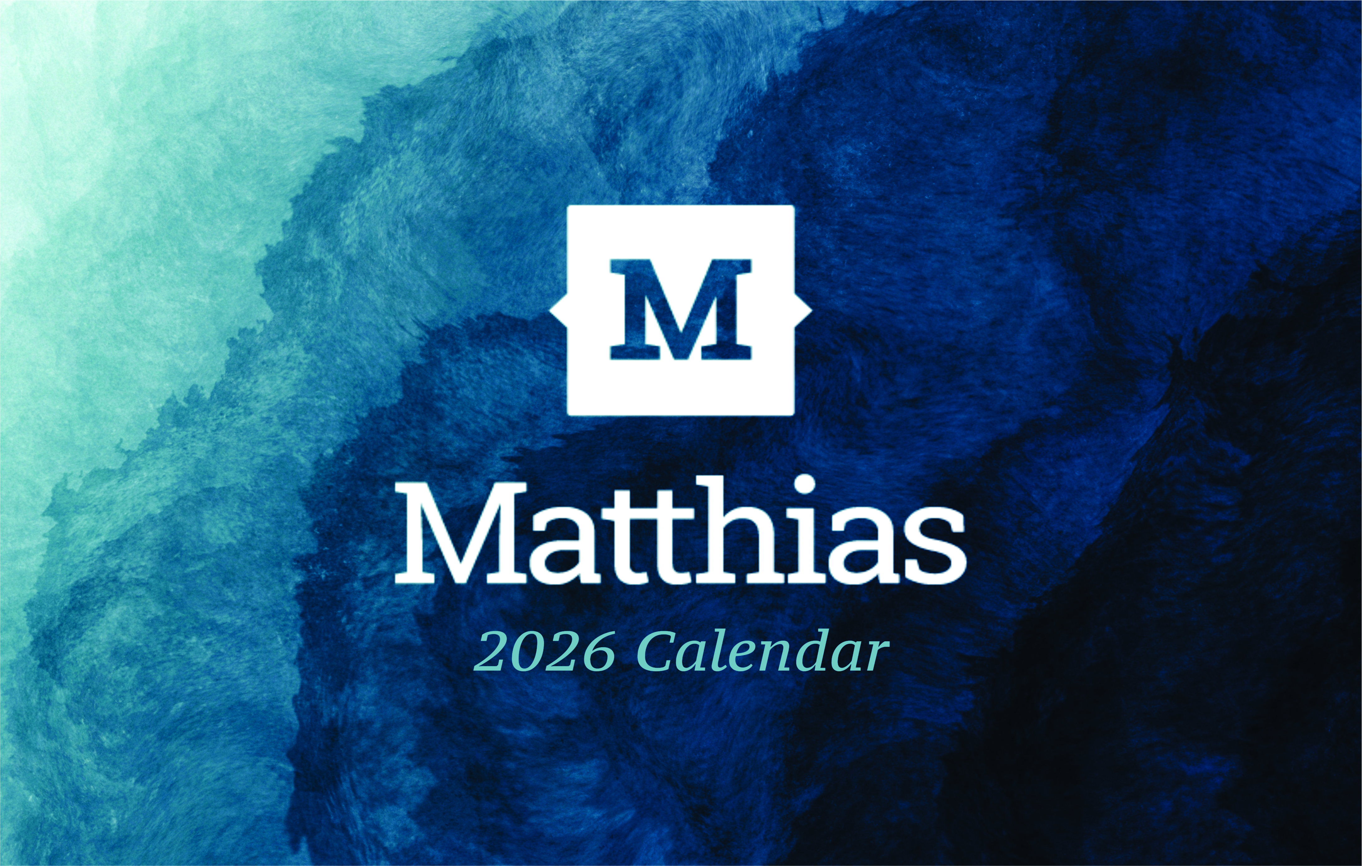 Matthias Academy 2026 Calendar Cover