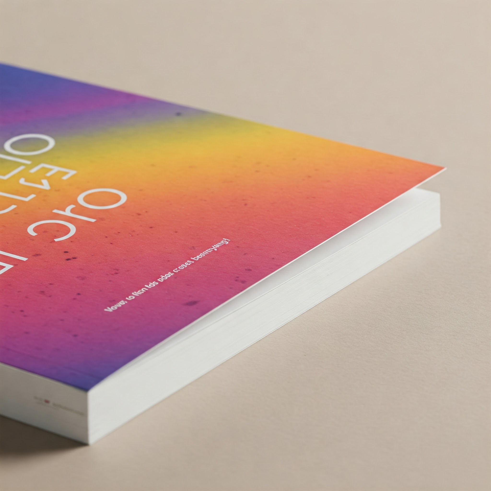Perfect Bound Booklets