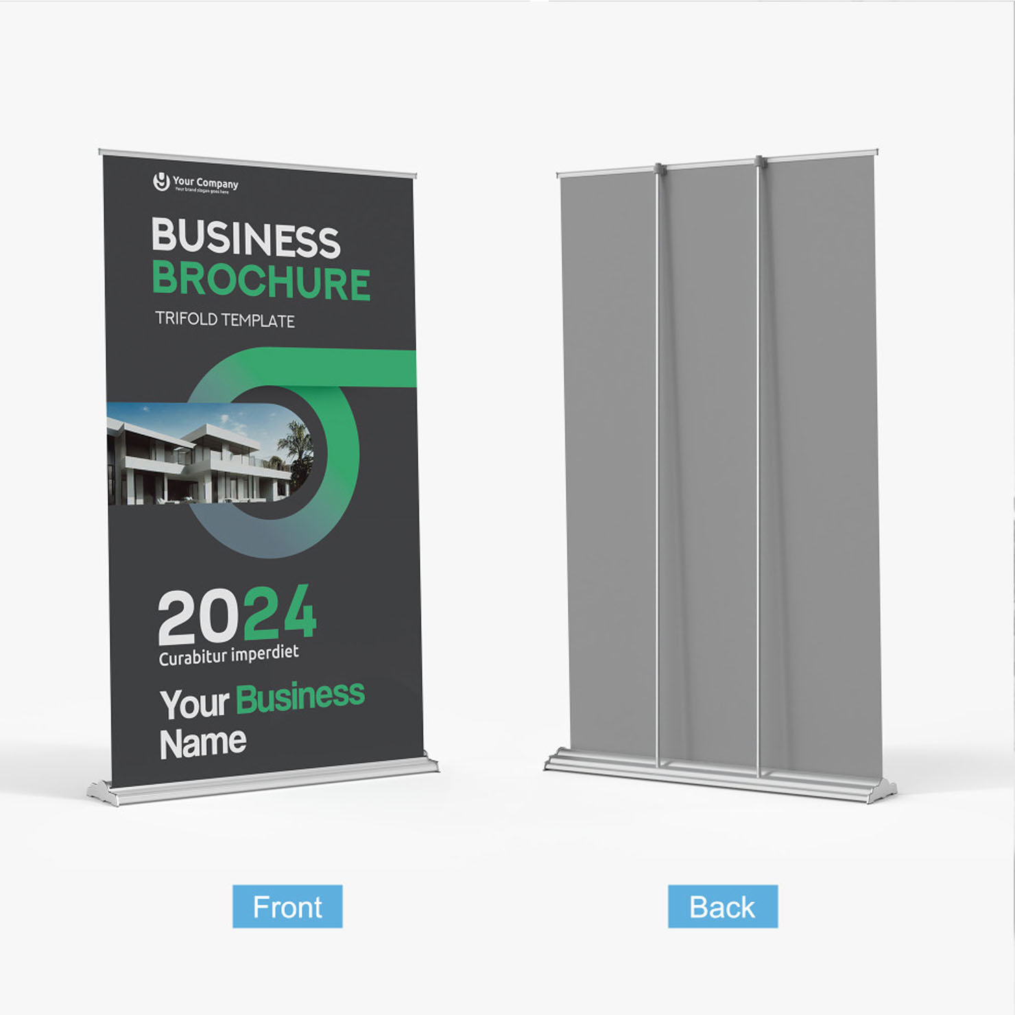 Indoor Banner with Retractable Stand 47