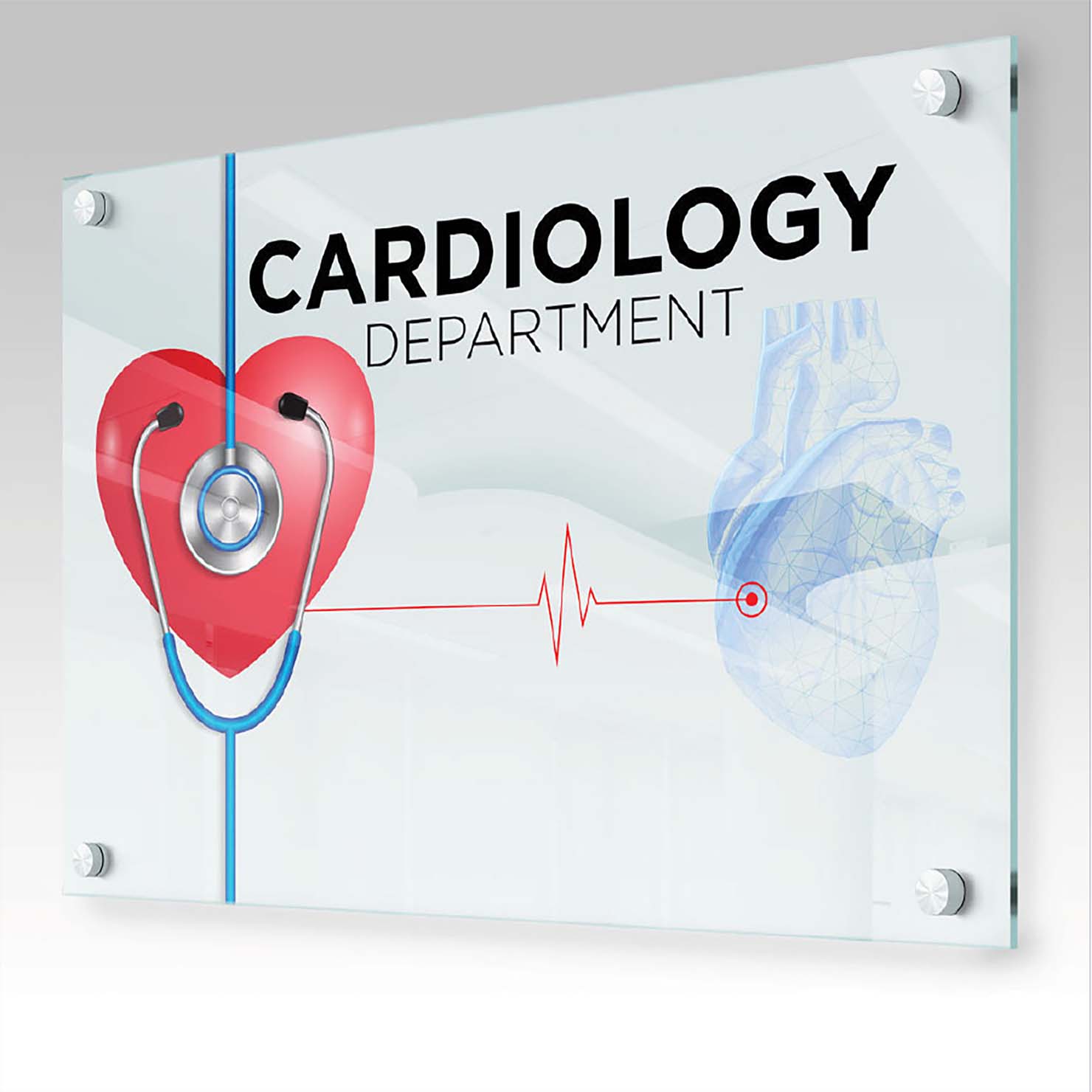 Acrylic Signs with no Mask