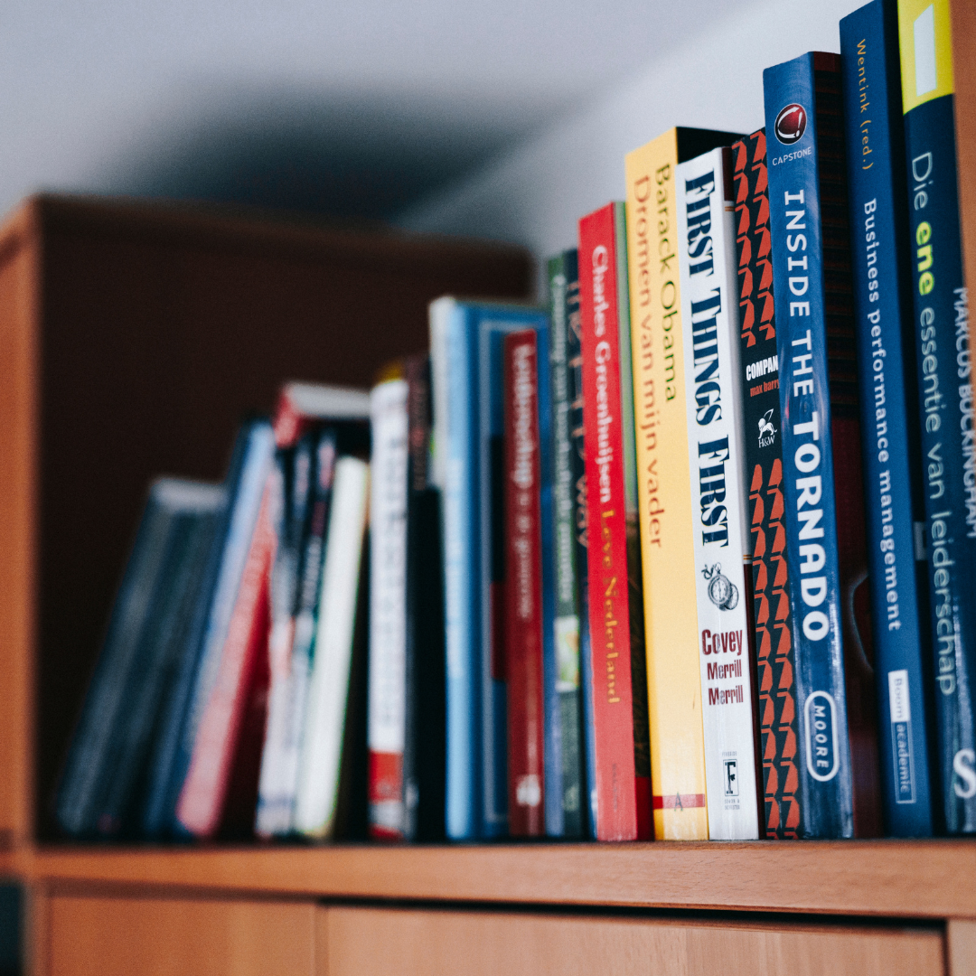 Books on Bookshelf