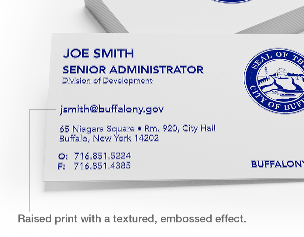 Thermograph business cards Thermograph business cards