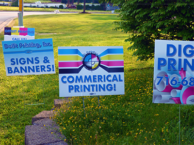 Coroplast Yard Signs