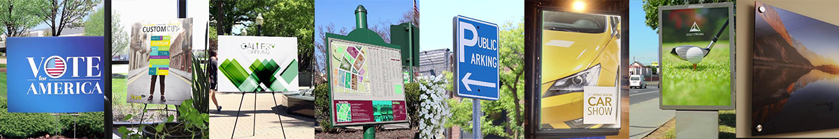 Various Signs on Multiple mediums offered by Delft Printing