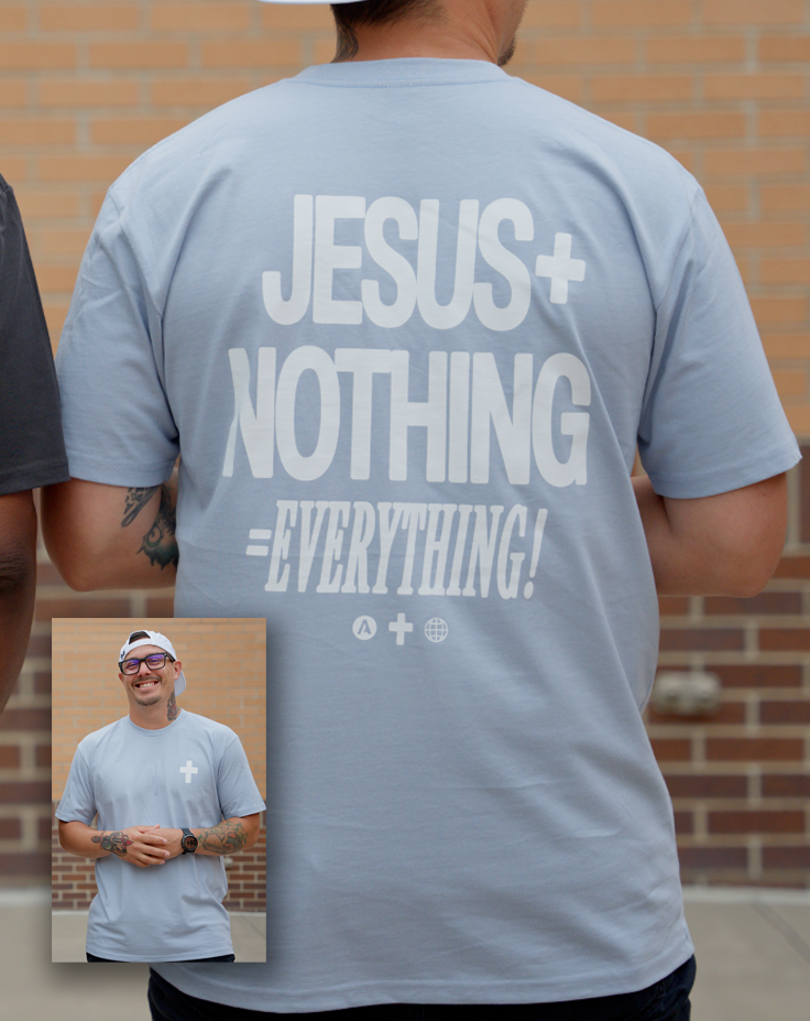 Galatians Powder Blue Short Sleeved T-Shirt