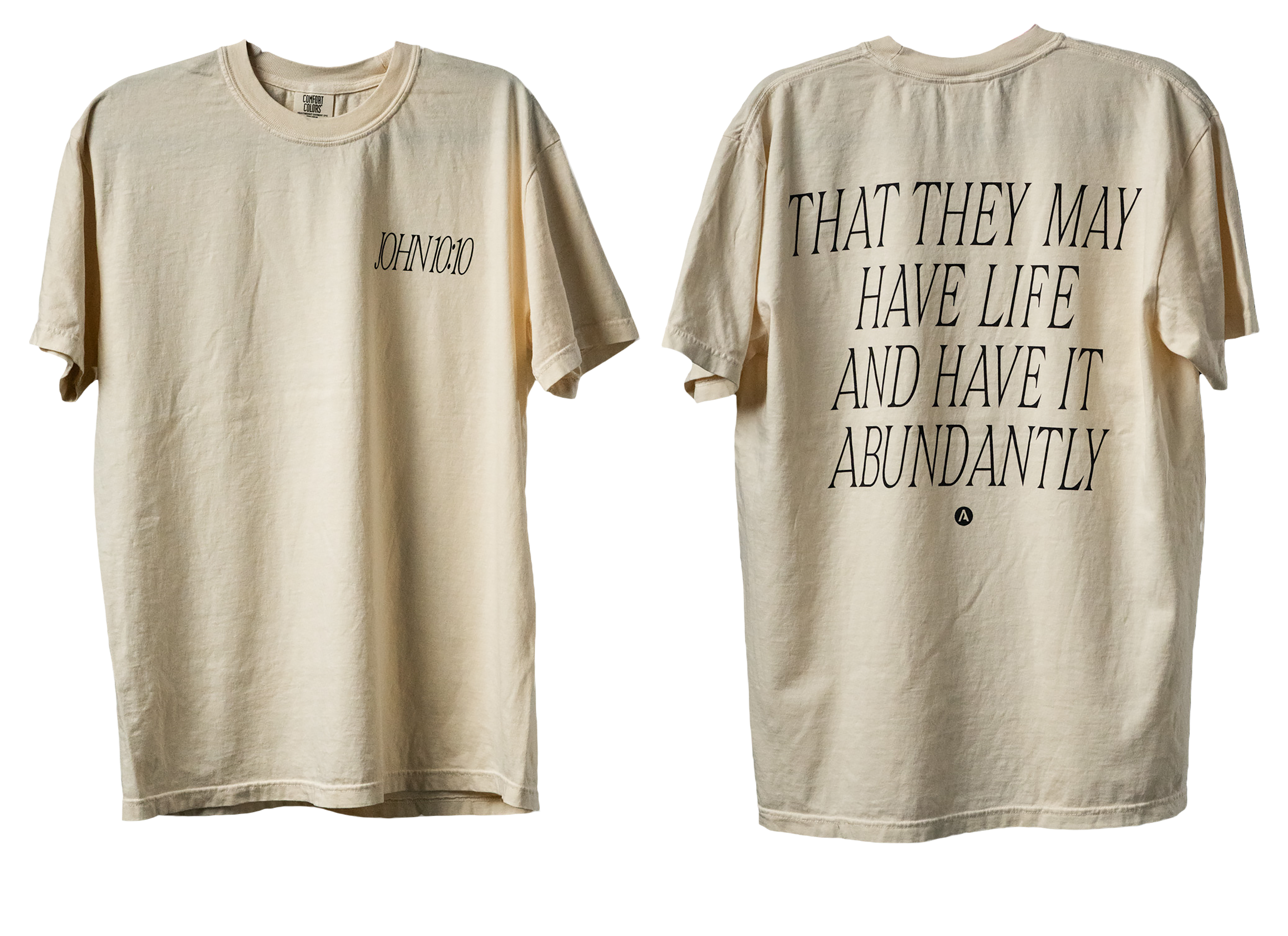 Revival Cream Short Sleeved T-Shirt