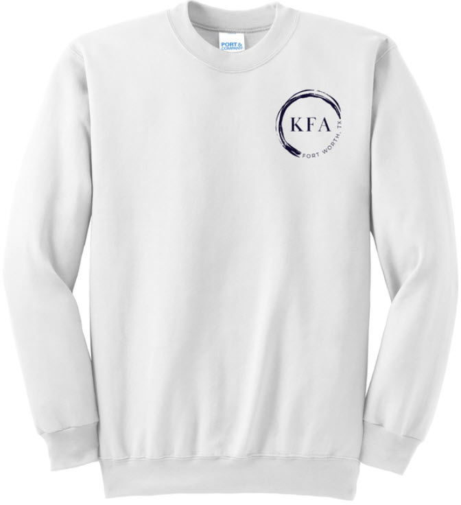 Circle Design Port & Co. Logo Sweatshirt  ADULT 