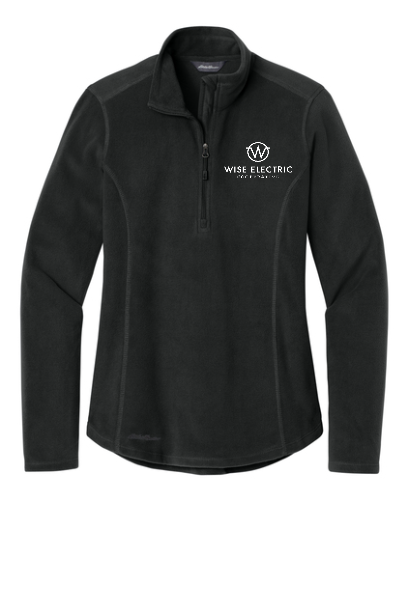 Ladies Eddie Bauer 1/2-Zip Microfleece Jacket
