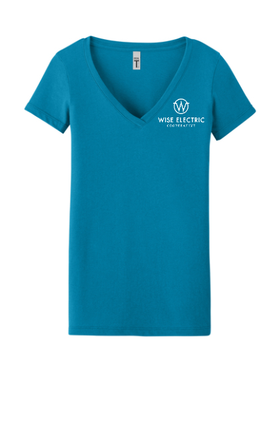 Ladies Next Level Apparel  Ideal V-Neck Tee