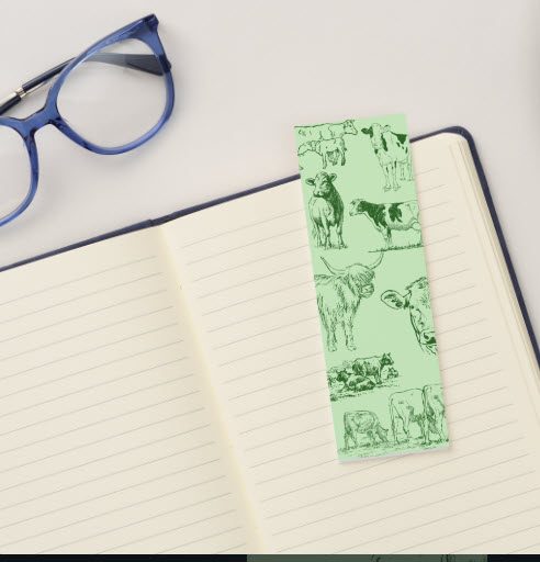Bookmark- Matcha Milk- PK of 2