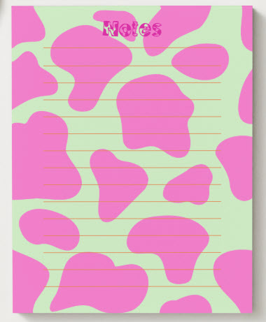 Notepads - Fun Splash 25 sheets per pad