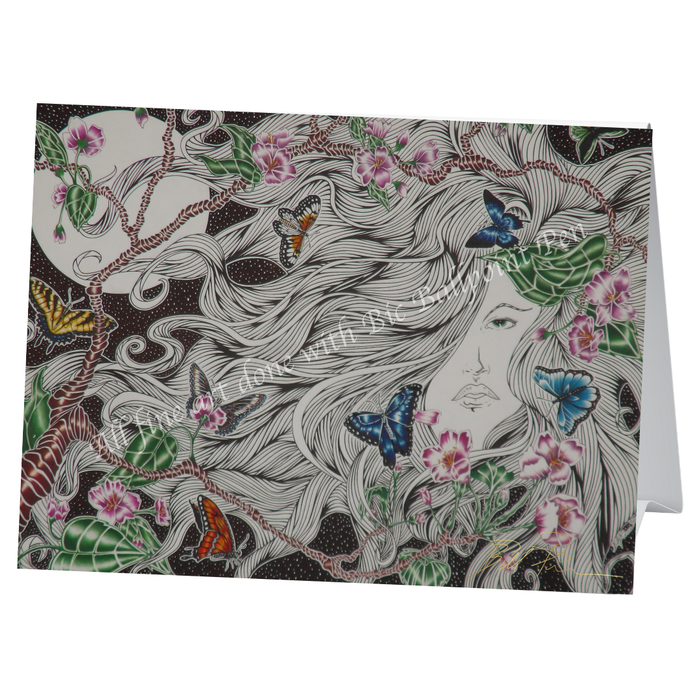 Spring Wings Folded Cards
