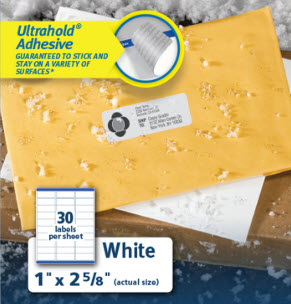 1" x 2-5/8"  Address Waterproof