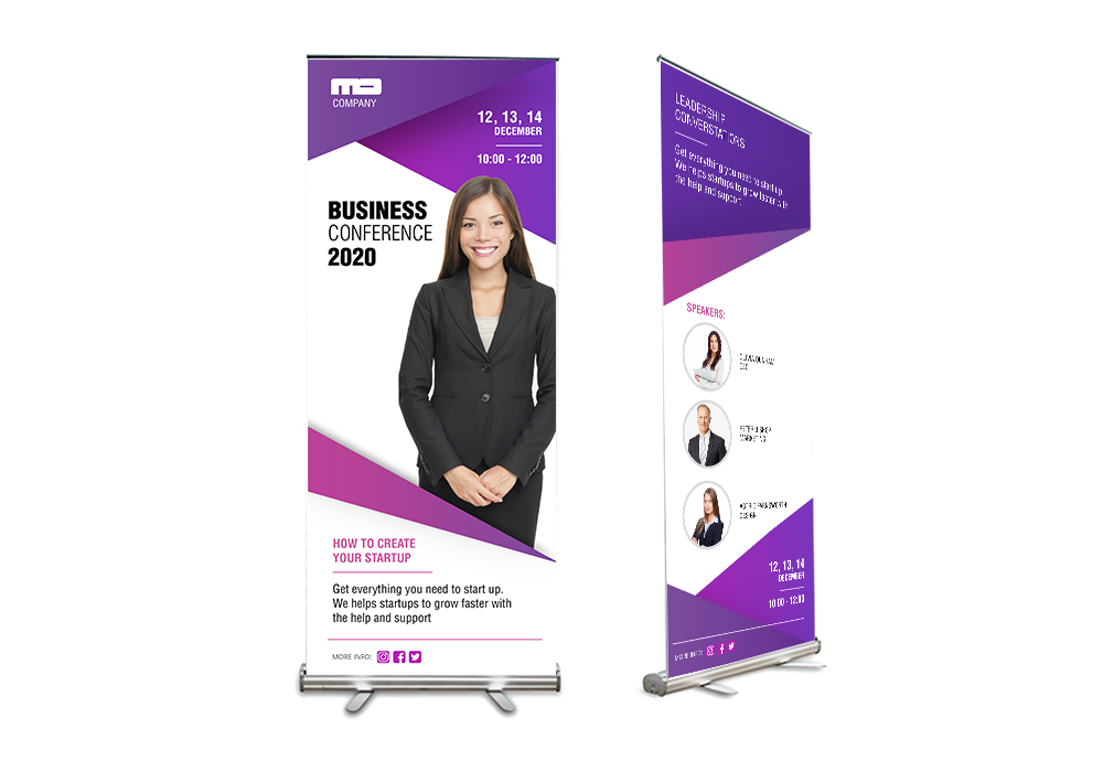 Banner with Stand