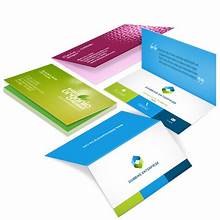 Folded Business Cards