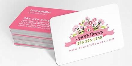 Standard Business Cards-Rounded Corners