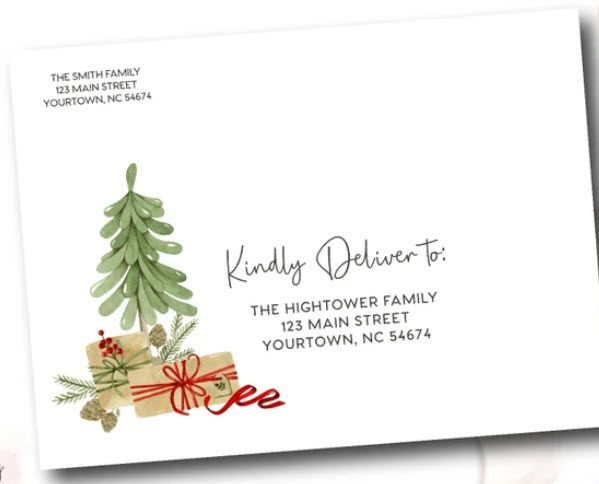 Christmas Envelopes
