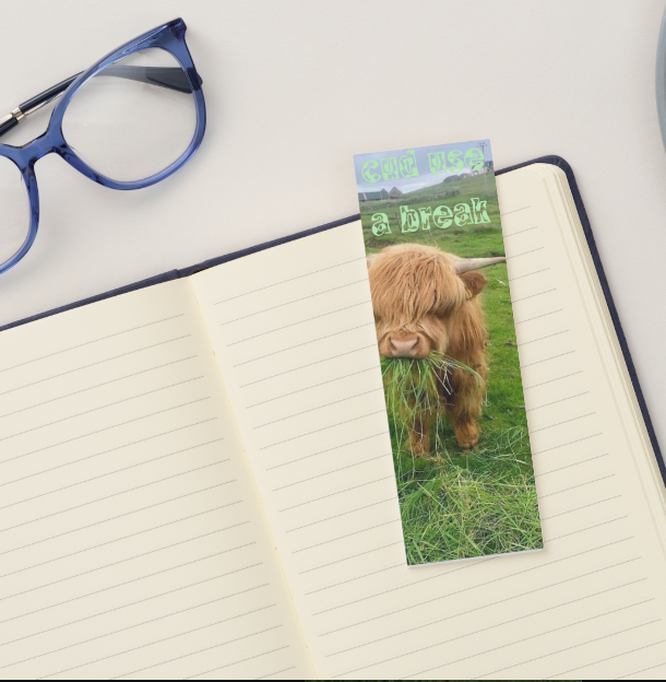 Bookmark-Cud Use a Break- PK of 2