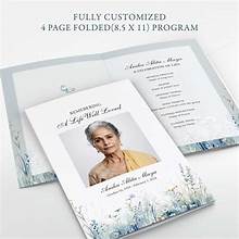 Funeral Program