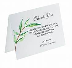 Thank You Card Folded