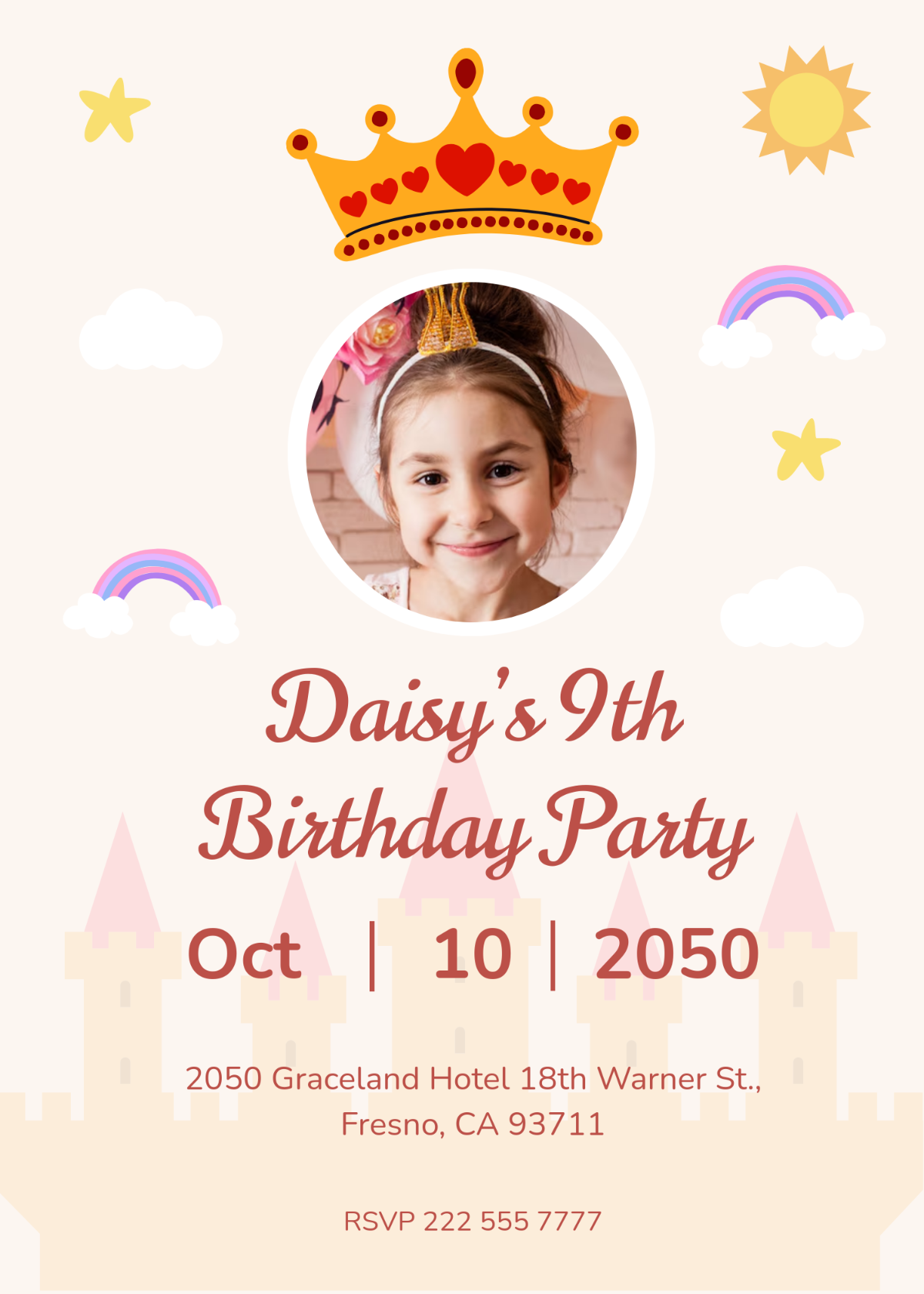 Invitation - Birthday