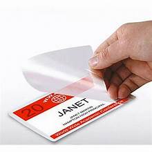 Laminate - Card Size