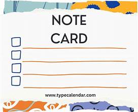 Note Cards