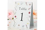 Table Numbers - Tent Card