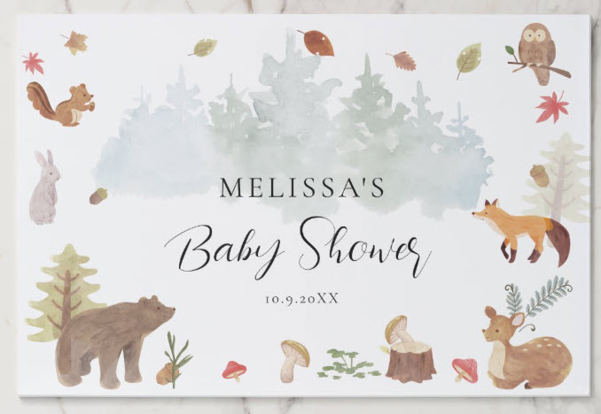 Baby Shower Placemats