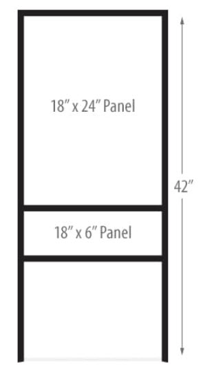 Real Estate Sign FRAME ONLY