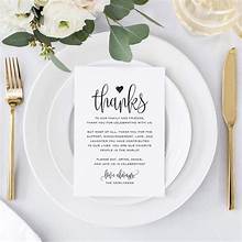 Thank You Cards Wedding