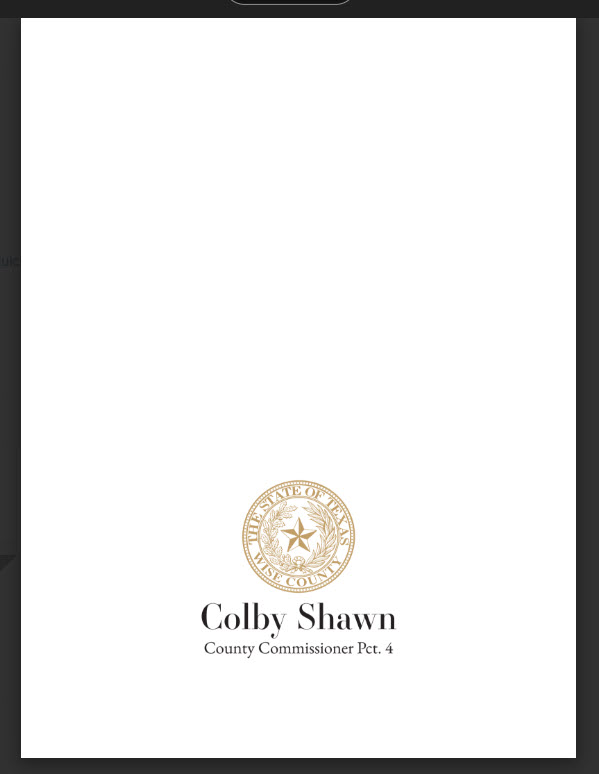 Wise County Folded Cards